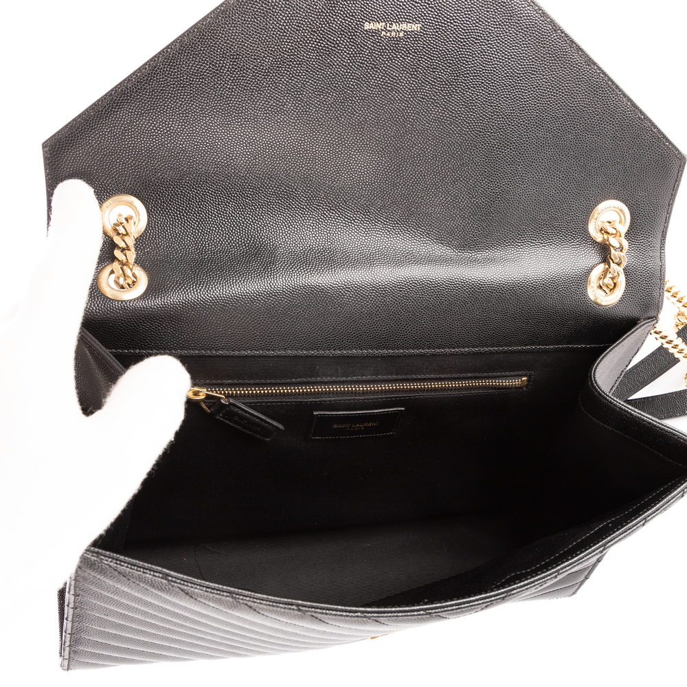 Saint Laurent Large Enveloppe Chain Flap - Picture 9 of 10